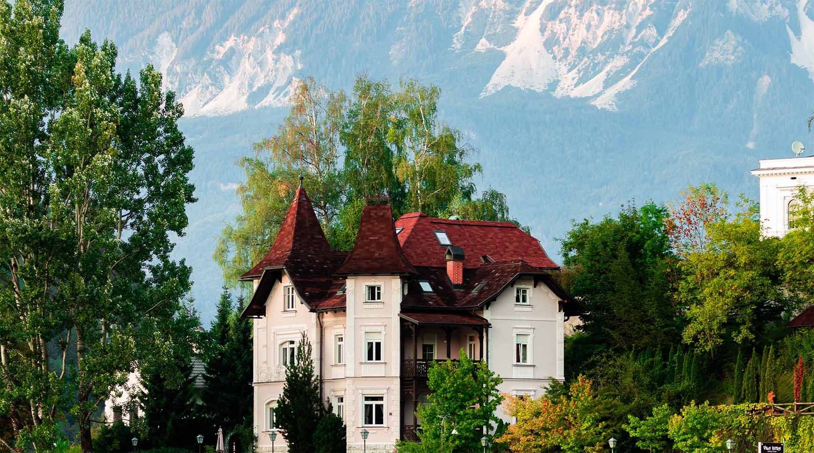 Alpine scenery in summer